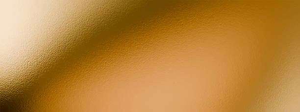 istock Gold foil background with golden metal texture and shiny surface. Gold foil design glossy metallic look, golden effect for luxury projects and elegant golden foil visuals 2250652751