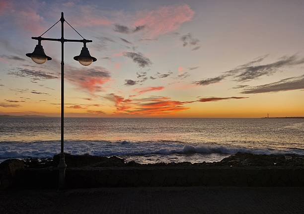 istock Orange sunset over the sea 2250656547