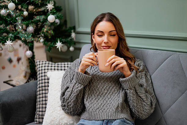 istock Relaxing at home for holidays 2250679426