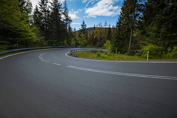 Photo taken of the street which is also the track of the world famous 24 hours Le Mans Race