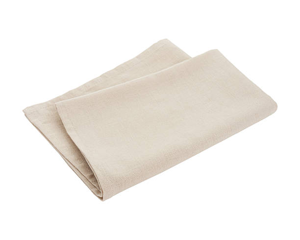 istock Linen napkin on a white isolated background 2250703645