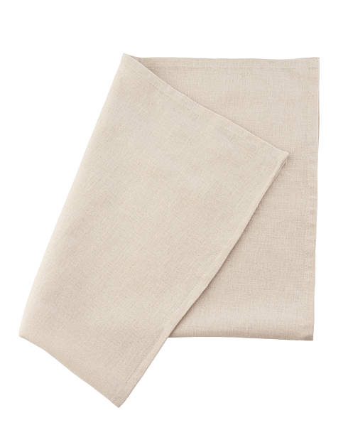istock Linen napkin on a white isolated background 2250705126