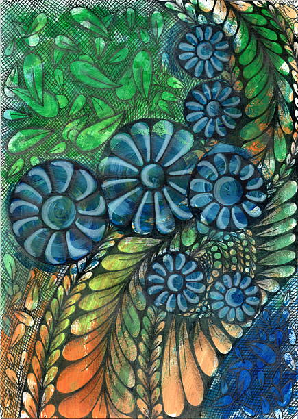 istock A swirl of flowers. 2250705344