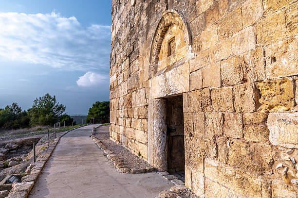 istock Ancient fortress wall at Zippori National Park 2250711796