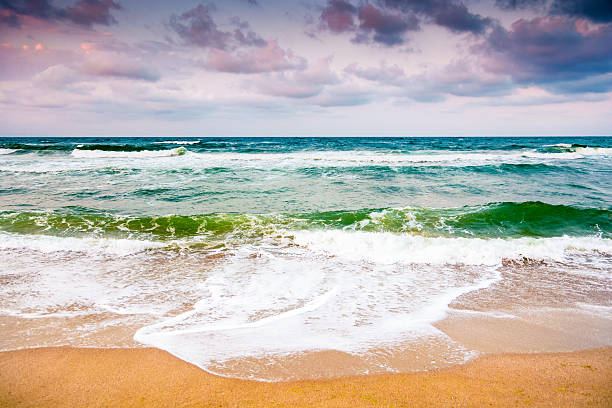 istock black sea waves crashing sandy beach of bulgaria 2250713402