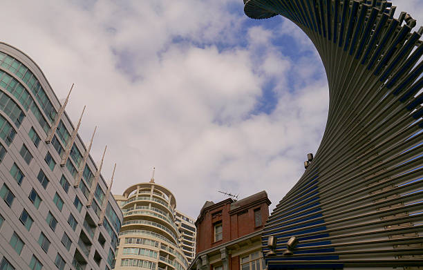 The most lovely collection of architecture is downtown Sydney.