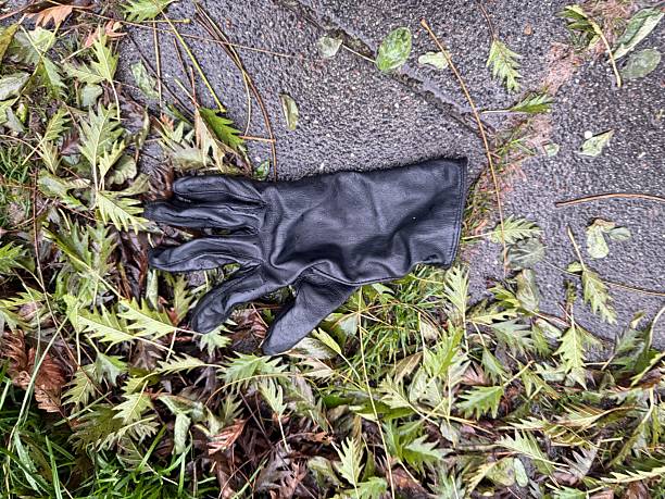 Finding a lost Glove in the rainy City.