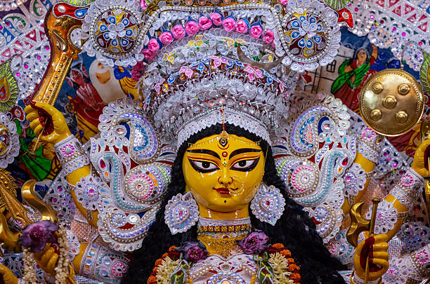 istock Handmade idol of goddess durga 2250718237
