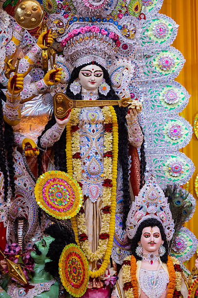 istock Handmade idol of goddess durga 2250718485