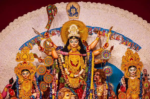 istock Handmade idol of goddess durga 2250723907