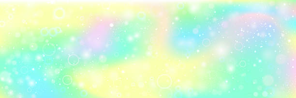 istock Magic Background. Pink Kawaii Gradient And Beautiful Fairy Hologram. Purple Rainbow Pattern. Fantasy Cartoon Dream With Shiny Holographic Star Design. Blue Magic Background. 2250747272