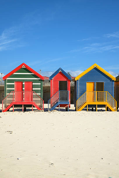 istock colorful beach huts in Muizenberg beach 2250751287