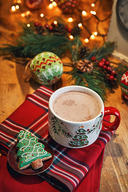 istock Drinking Hot Chocolate for Christmas 2250753534