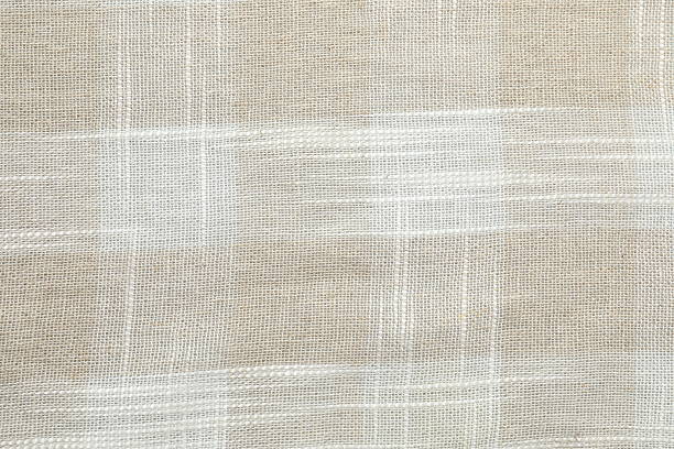 istock Beige fabric checkered background, close up view 2250762480