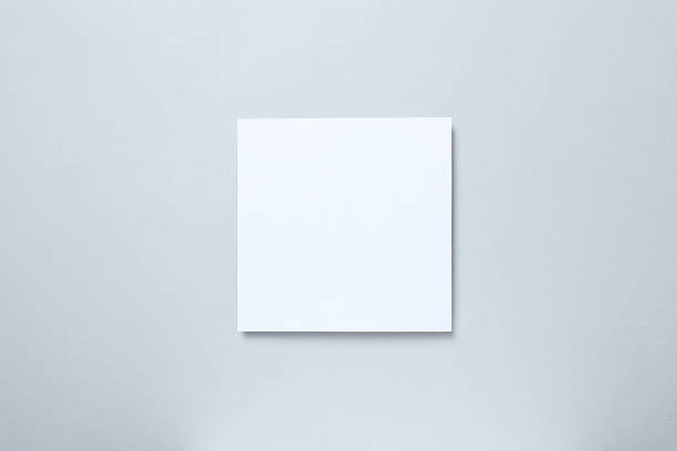 istock White paper card on gray background 2250768168