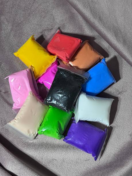 istock Plasticine, bright colors, hardening modeling clay, hobbies and creativity 2250791366