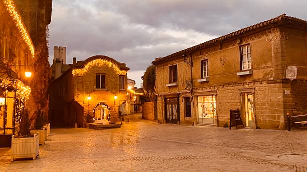 Carcassonne november 2025 on a partly sunny day