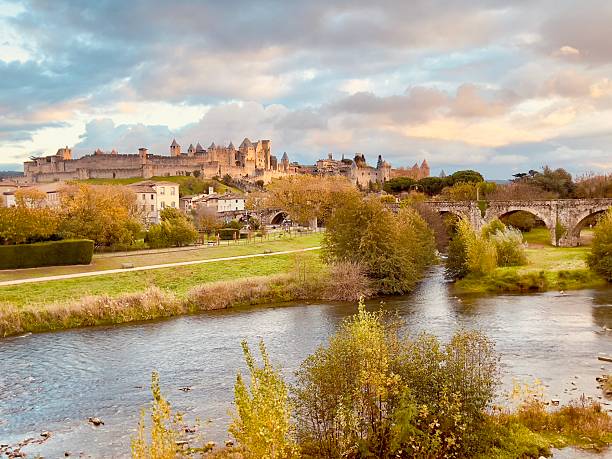 istock Carcassonne  november 2025 on a partly sunny day 2250809653