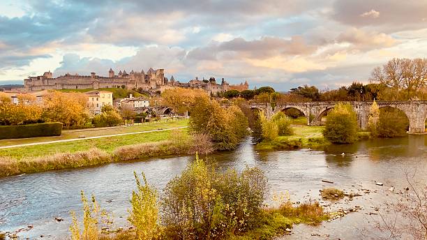 istock Carcassonne  november 2025 on a partly sunny day 2250809684