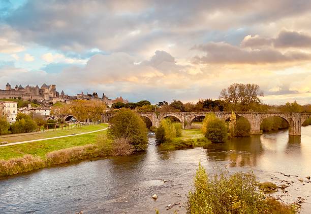istock Carcassonne  november 2025 on a partly sunny day 2250809741