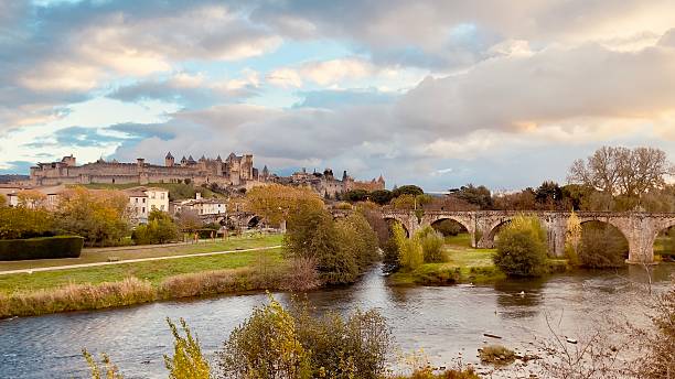 istock Carcassonne  november 2025 on a partly sunny day 2250809779