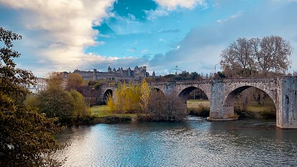 istock Carcassonne  november 2025 on a partly sunny day 2250809871