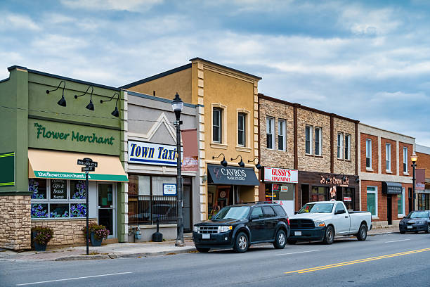 istock Downtown Bradford Ontario Canada 2250830756