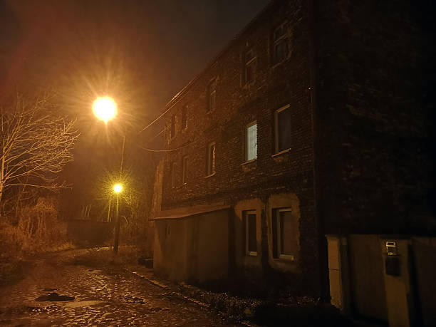 Sosnowiec, Poland. The old workers' district. A dying old workers' district located near the former Katarzyna steelworks and the Fitzner i Gamper plant.