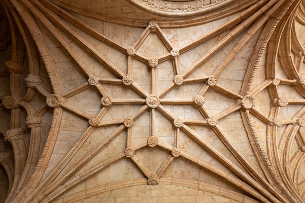 columns and vaults of a church