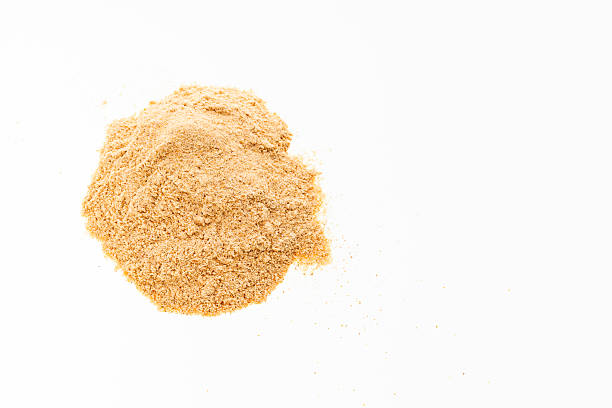 istock Lepidium meyenii - Heap of dried Peruvian maca powder. 2250839952