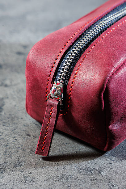 istock A small handmade women's cosmetic bag. Cosmetic bag. 2250853721