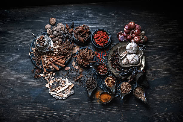 istock Dried spices and herbs collection 2250861858