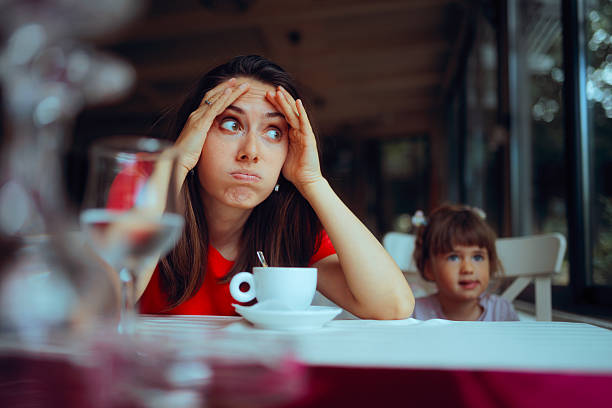 istock Funny tired Mom Feeling Overwhelmed and in Distress 2250863229