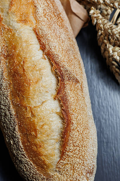 istock Fragrant whole grain bread without yeast. Bread on natural sourdough. Wheat bread 2250873152