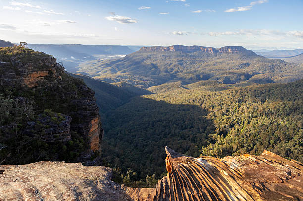 istock Blue Mountains lookout over Jamison Valley and distant cliffs 2250879248