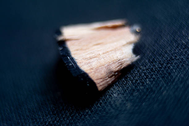 macro photograph of the pencil's thicket