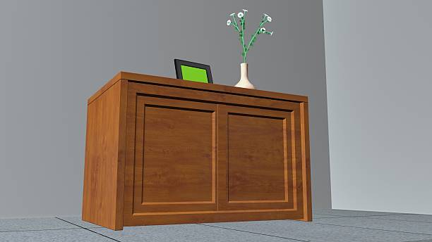 istock Flower vase on table anatomy. 3d illustrations 2250891807