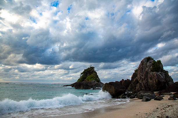 istock The dynamic and creative winter sea of ​​Amami 2250901211