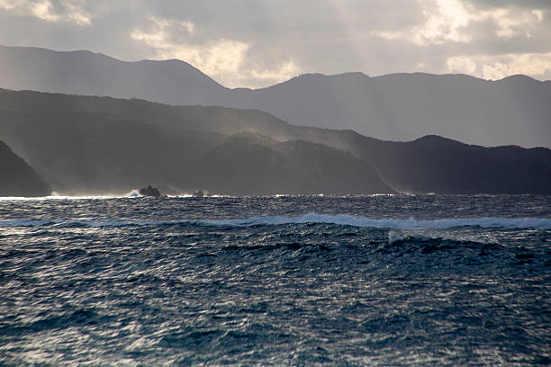 istock The dynamic and creative winter sea of ​​Amami 2250901321