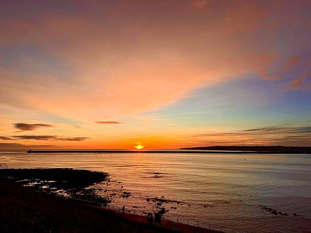 istock Sunrise over the River Tyne at Tynemouth 2250906544