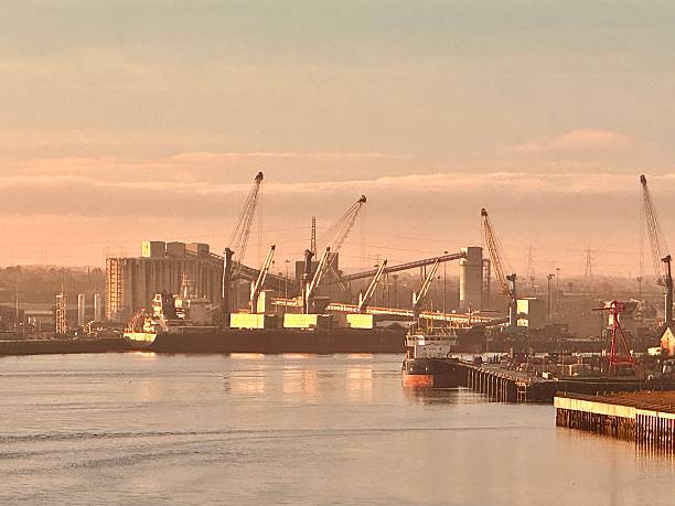 istock Sunlight over the Port of Tyne at dawn 2250913982