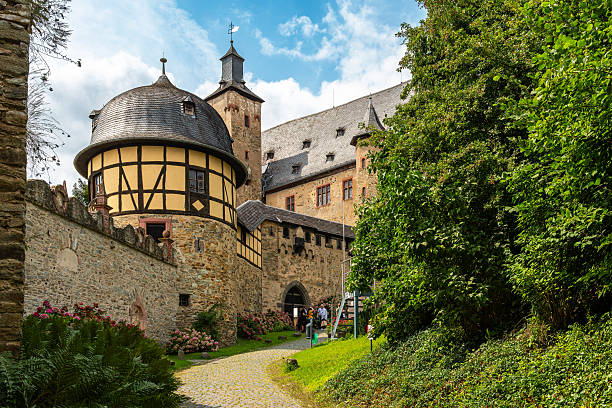 Eisenach, Thuringia, Germany, May 3, 2024 - Wartburg Castle near Eisenach in the Thuringian Forest.
