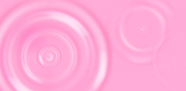 istock Strawberry milk swirl with pink cream ripple and yogurt splash effect. Creamy 3d wave texture for cosmetic advertisement. Yoghurt, mousse or dairy beverage vector pattern. Milky paint bubble 2250918200
