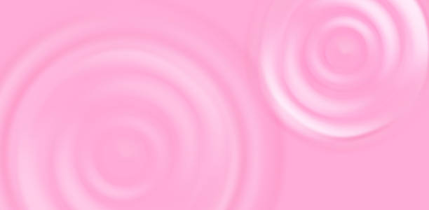 istock Creamy strawberry splash with pink yoghurt swirl and milk ripple effect. Cream wave with 3d dairy texture for cosmetic background. Beauty yogurt mousse top view for milky advertisement vector 2250918327