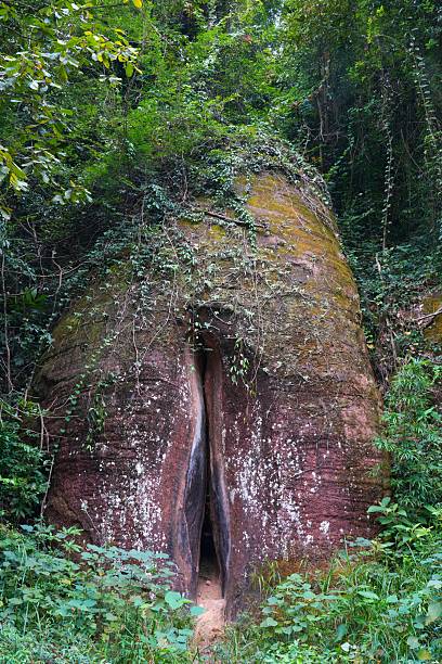 istock Yinyuan Feminine Stone in Danxia, China 2250930406