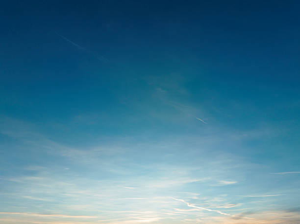istock Vibrant Blue Sky with White Clouds in a Beautiful Summer Day 2250941188