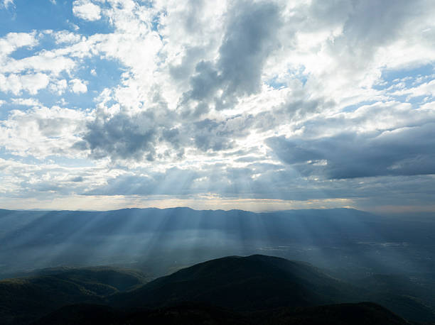 istock Vibrant Blue Sky with White Clouds in a Beautiful Summer Day 2250941316