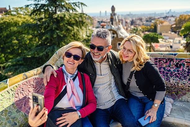istock Tourists taking a selfie in Barcelona 2250959354