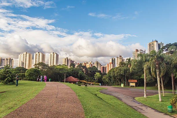 Curitiba, PR, Brazil - November 1, 2021: Botanic Garden, Curitiba