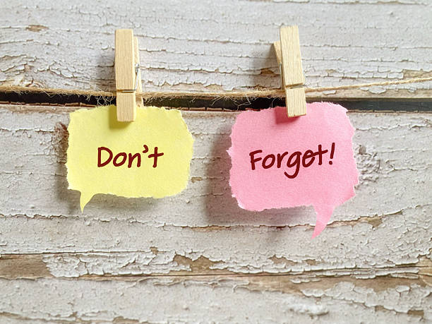 istock Don’t forget reminder motivational quote 2250980992